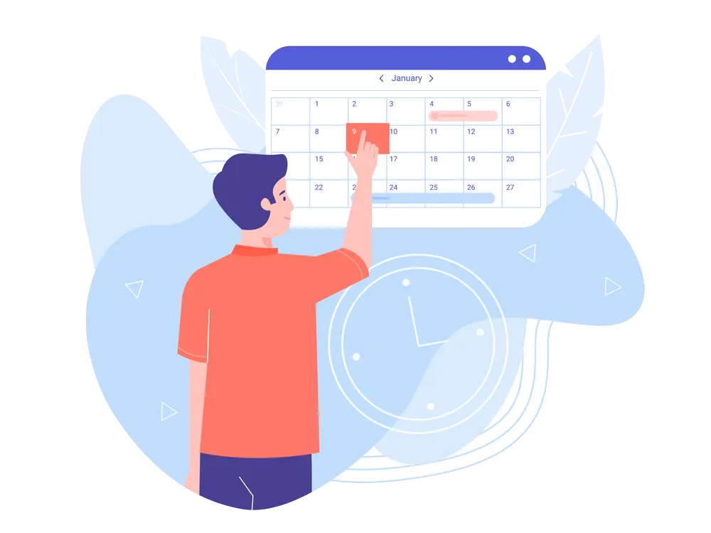 אילוסטרציה קביעת תורים